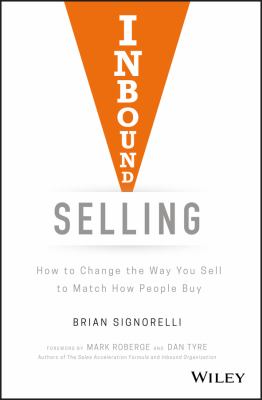 Inbound Selling book cover image
