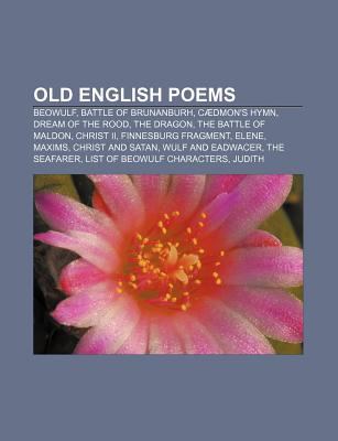 Old English Poems book cover image