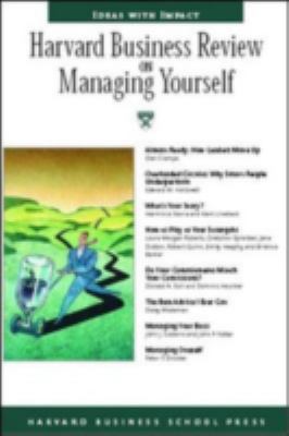 Harvard Business Review on Managing Yourself book cover image