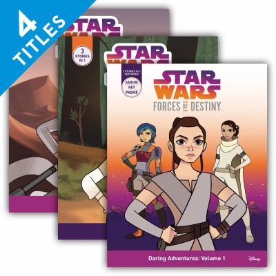 Star Wars: Forces of Destiny Chapter Books (Set) book cover image