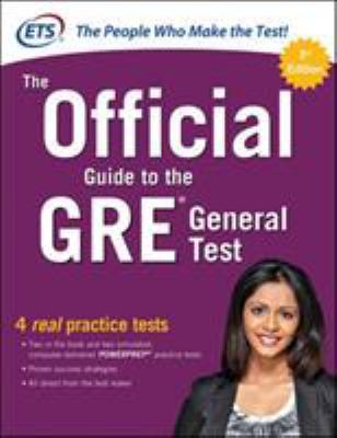 The Official Guide to the GRE General Test, Third Edition book cover image