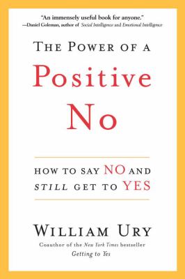 The Power of a Positive No book cover image