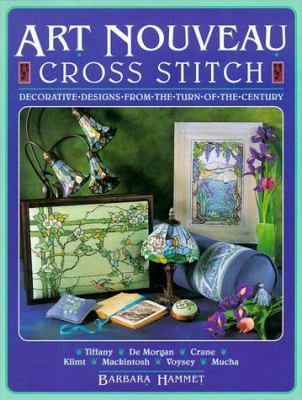 Art Nouveau Cross Stitch book cover image