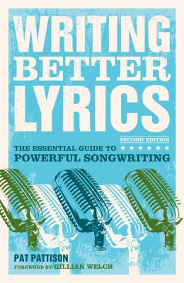 Writing Better Lyrics book cover image