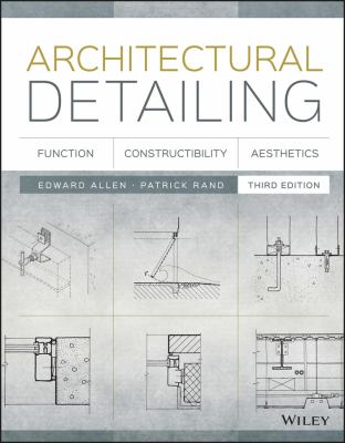Architectural Detailing book cover image