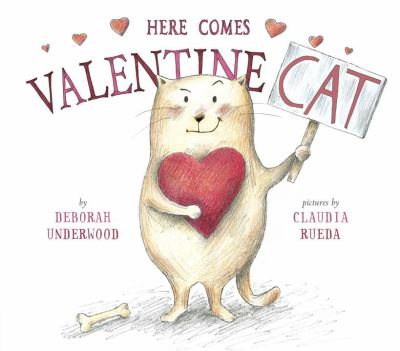 Here Comes Valentine Cat book cover image