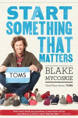 Start Something That Matters book cover image