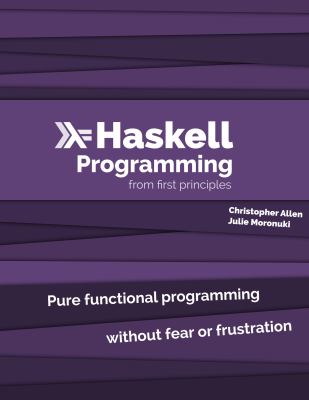 Haskell Programming from First Principles book cover image