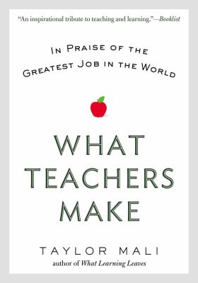 What Teachers Make book cover image