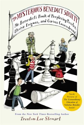 The Mysterious Benedict Society: Mr. Benedict's Book of Perplexing Puzzles, Elusive Enigmas, and Curious Conundrums book cover image