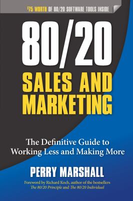 80/20 Sales and Marketing book cover image
